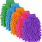 Double Sided Microfiber Cleaning Glove Mitts For Home Dusting And Car Wash 9