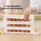 4 Tier Rolling Egg Dispenser Refrigerator Egg Storage Rack Holds 30 Eggs 2