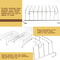 Stainless Steel Toast Bread Cooling Rack Rectangular Food Display And Air Fryer Accessory 1