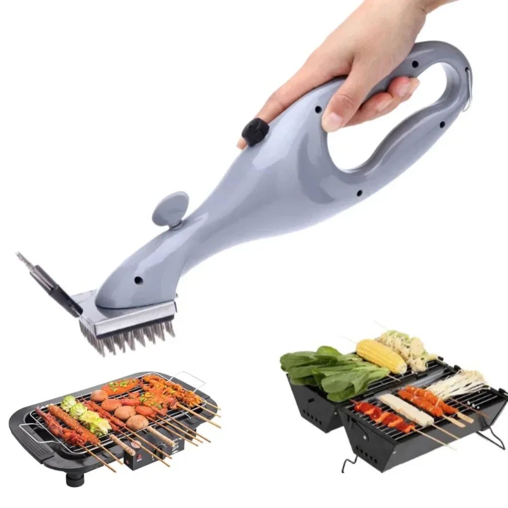 Stainless Steel BBQ Grill Steam Cleaning Brush For Outdoor Grills 1