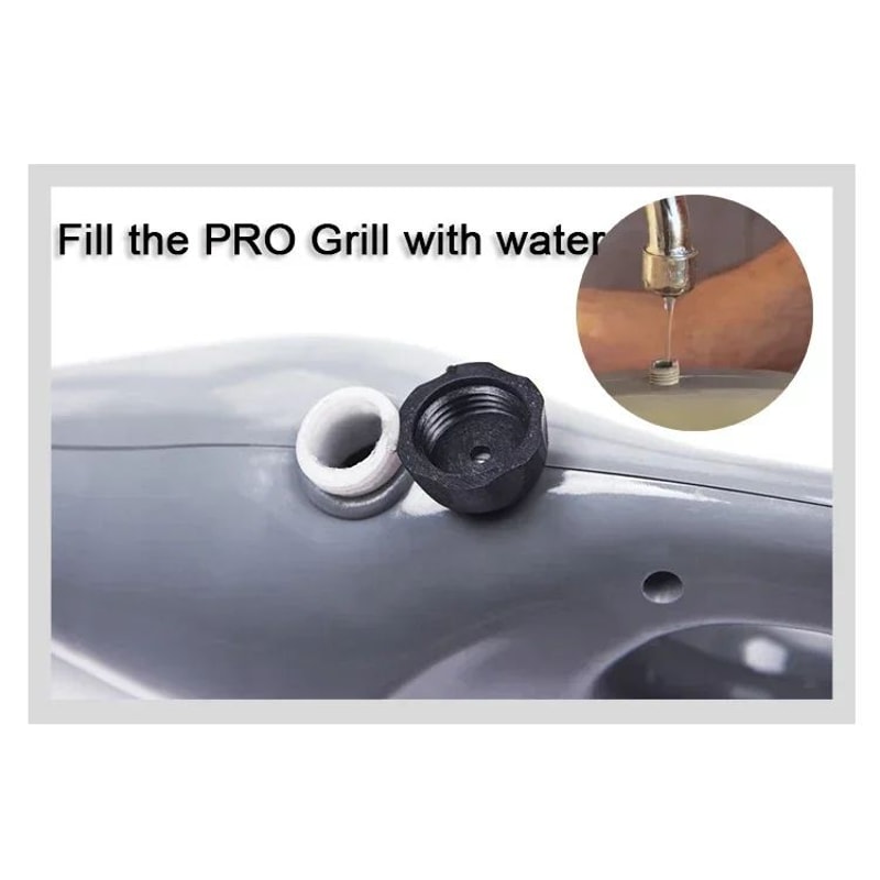 Stainless Steel BBQ Grill Steam Cleaning Brush For Outdoor Grills 8