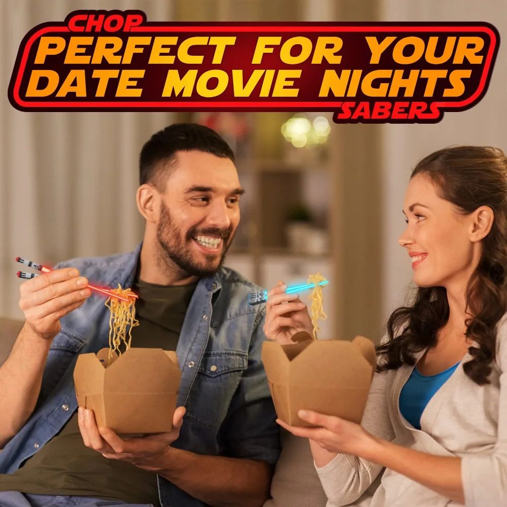 LED Light Emitting Luminous Chopsticks For Kitchen And Dining 2