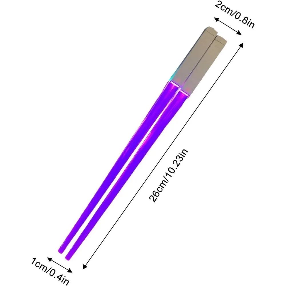 LED Light Emitting Luminous Chopsticks For Kitchen And Dining 5