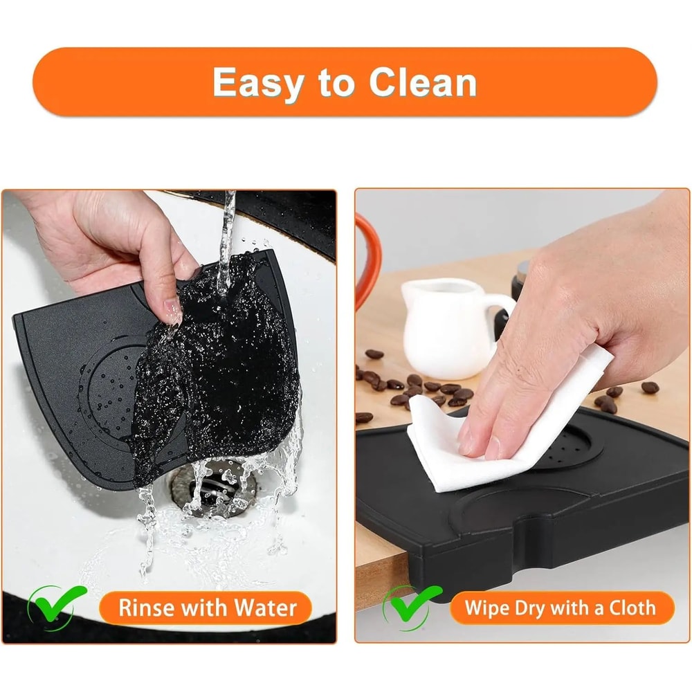 Silicone Coffee Press Mat Espresso Tamper Mat With Anti Slip Counter Protection 5