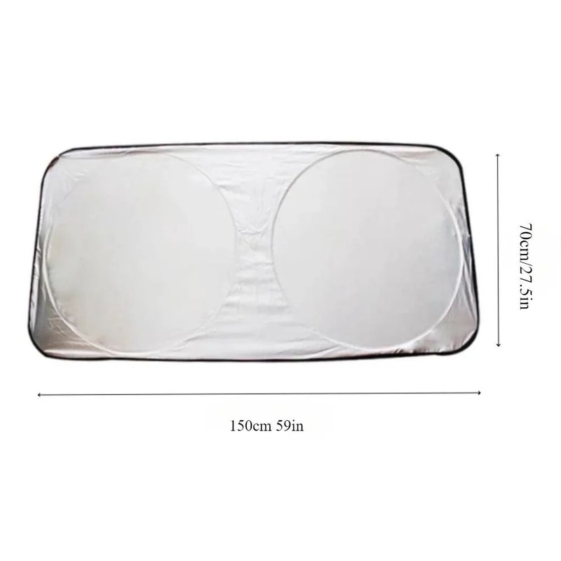 Foldable Car Sunshade Cover UV Protection Windshield Visor 5