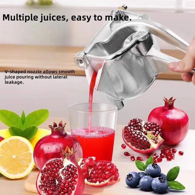 Heavy Duty Manual Citrus Juicer Metal Fruit Squeezer Extractor 3