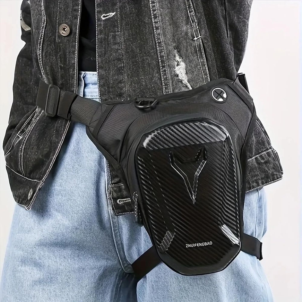 Motorcycle Tactical Drop Leg Bag Waist Pack For Riding And Cycling 2