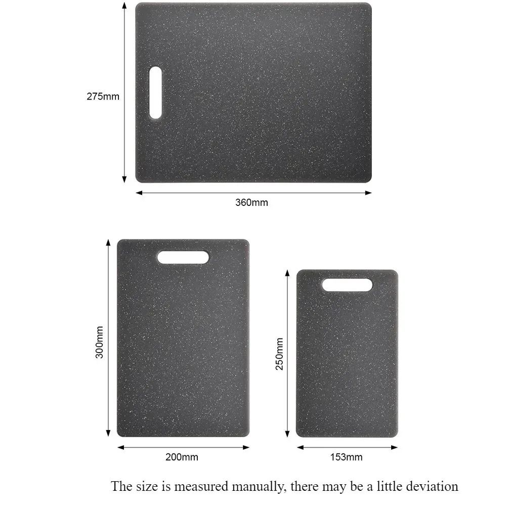 Non Slip Granite Cutting Board With Easy Grip Handle Dishwasher Safe 5