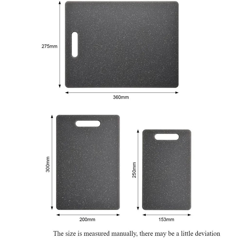 Non Slip Granite Cutting Board With Easy Grip Handle Dishwasher Safe 5