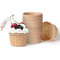 High Temperature Resistant Paper Muffin Cups Roll Edge Baking Cups 0