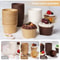 High Temperature Resistant Paper Muffin Cups Roll Edge Baking Cups 4