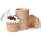 High Temperature Resistant Paper Muffin Cups Roll Edge Baking Cups 6