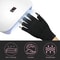 Anti UV Fingerless Nail Gloves For Gel Manicure And LED Lamp Protection 4