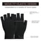 Anti UV Fingerless Nail Gloves For Gel Manicure And LED Lamp Protection 6