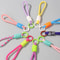Colorful Braided Rope Strap Lanyard Keychain For Phone Case And Bags 0