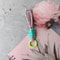 Colorful Braided Rope Strap Lanyard Keychain For Phone Case And Bags 16