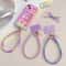 Cute Luminous Bear Phone Strap Long Lanyard Silicone Pendant 0