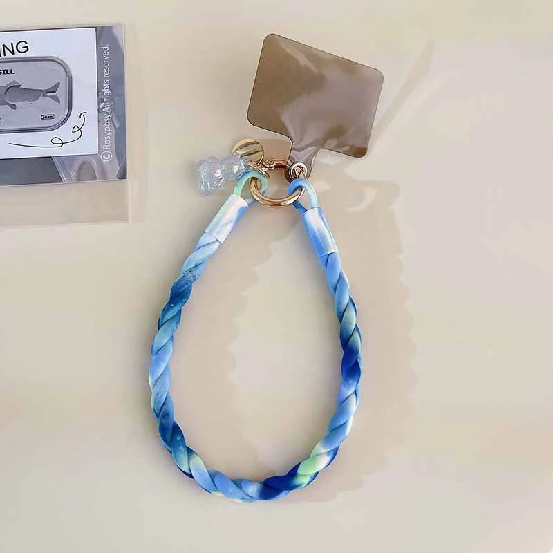 Cute Luminous Bear Phone Strap Long Lanyard Silicone Pendant 21
