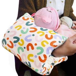 comfy cradle nursing arm pillow for breastfeeding support