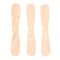 50 Pcs Disposable Wooden Waxing Sticks Body Hair Removal Spatula 10