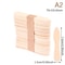 50 Pcs Disposable Wooden Waxing Sticks Body Hair Removal Spatula 14