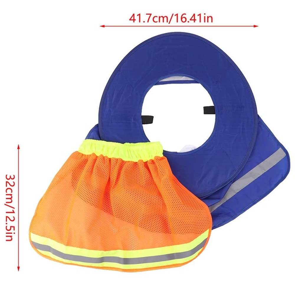 Summer Sun Shade Hard Hat Neck Shield Reflective Safety Helmet Cover 5