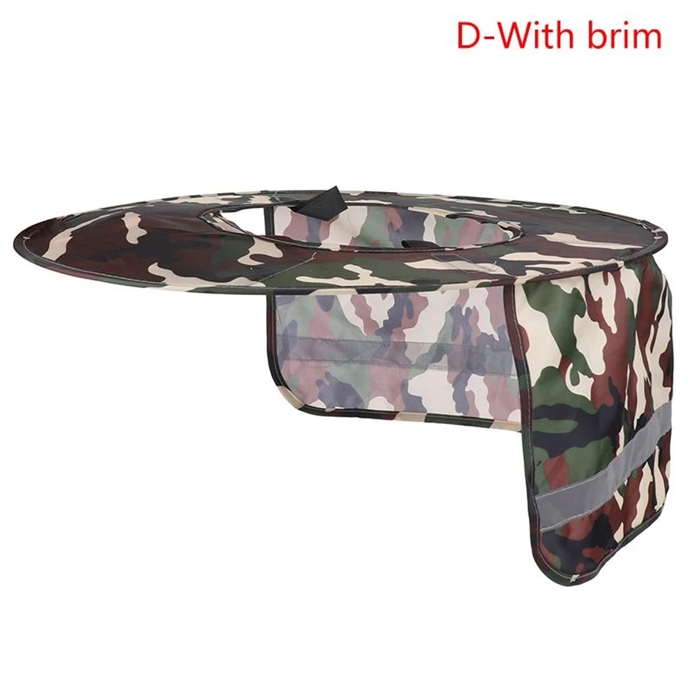 Summer Sun Shade Hard Hat Neck Shield Reflective Safety Helmet Cover 15