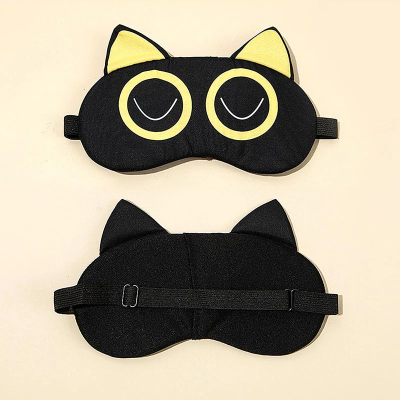 Cute Cartoon Sleep Eye Mask Anime Eye Cover For Kids And Travel 11