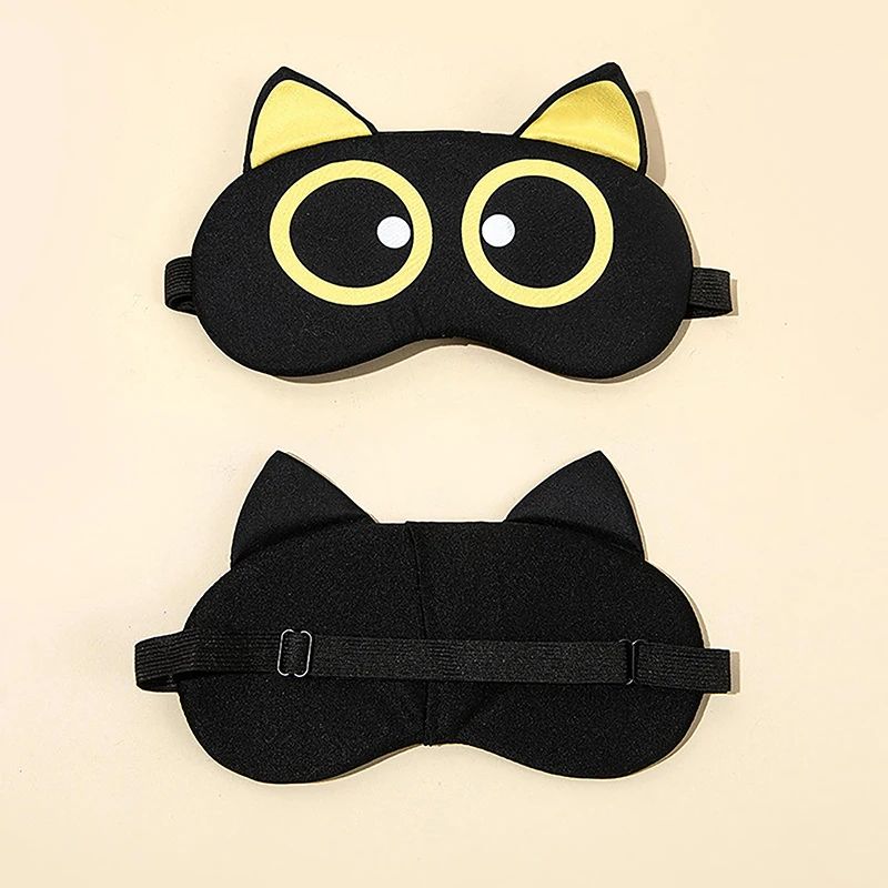 Cute Cartoon Sleep Eye Mask Anime Eye Cover For Kids And Travel 12