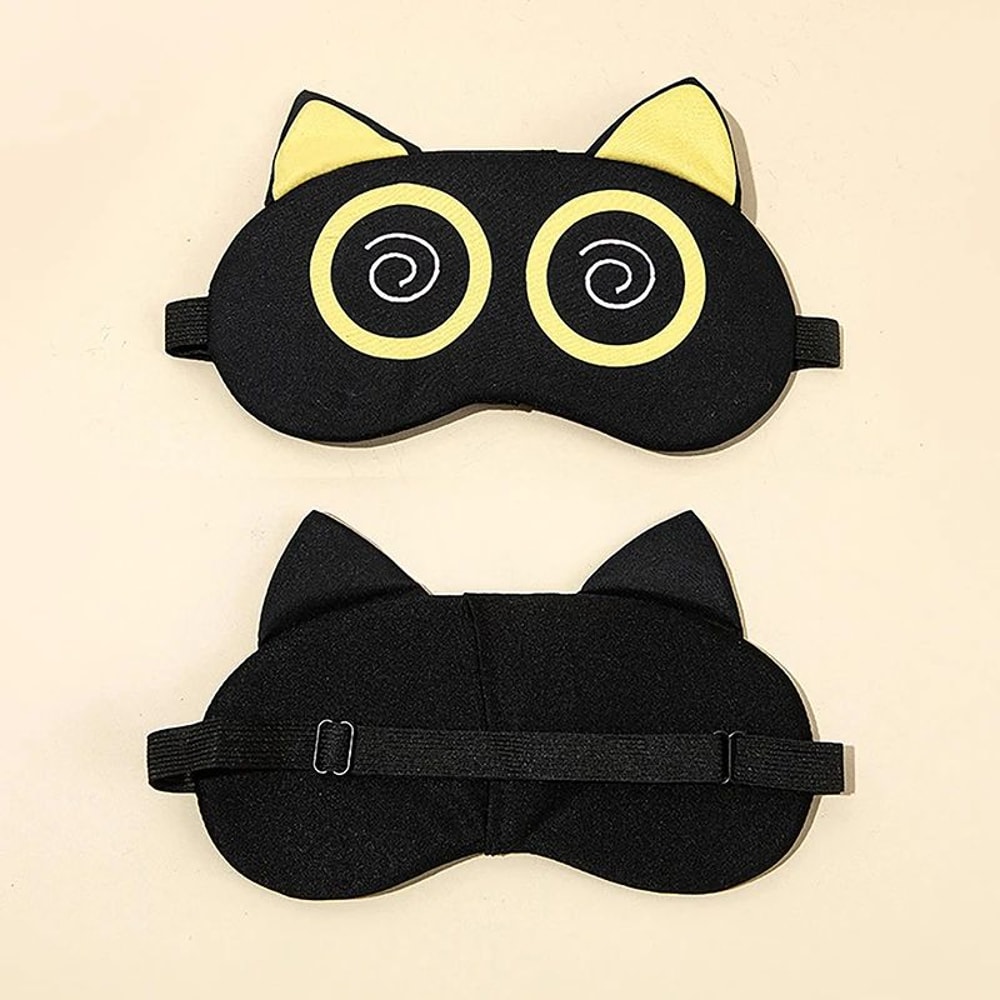 Cute Cartoon Sleep Eye Mask Anime Eye Cover For Kids And Travel 13
