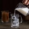 Heat Resistant Glass Measuring Cup With Handle For Espresso And Milk 1