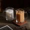 Heat Resistant Glass Measuring Cup With Handle For Espresso And Milk 2