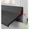 50cm Window Water Blocking Bar Weatherstrip Rain And Windproof Seal 11