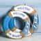 Mediterranean Navy Life Buoy Wall Hanging Nautical Home Decoration 2