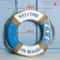 Mediterranean Navy Life Buoy Wall Hanging Nautical Home Decoration 4