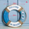 Mediterranean Navy Life Buoy Wall Hanging Nautical Home Decoration 4