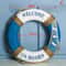 Mediterranean Navy Life Buoy Wall Hanging Nautical Home Decoration 6