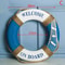 Mediterranean Navy Life Buoy Wall Hanging Nautical Home Decoration 6