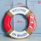 Mediterranean Navy Life Buoy Wall Hanging Nautical Home Decoration 7