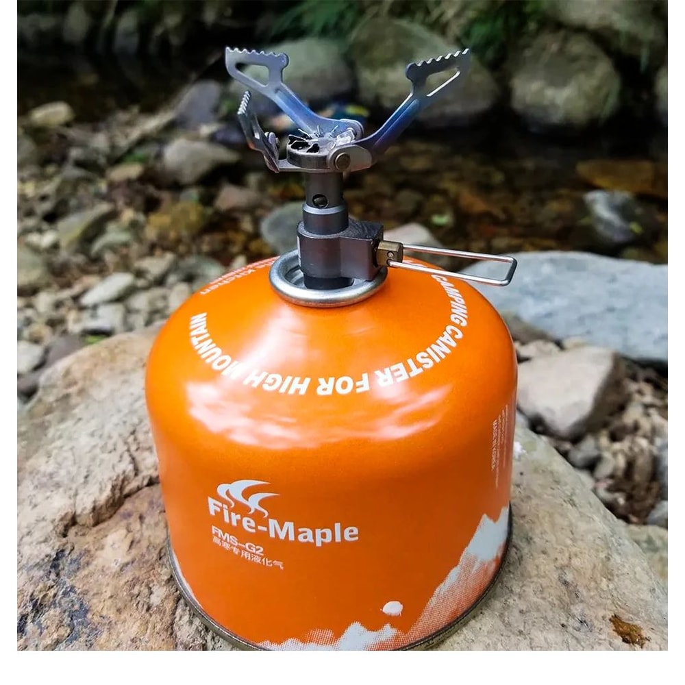 Ultralight Titanium Camping Gas Stove BRS 3000T Portable Outdoor Burner 13