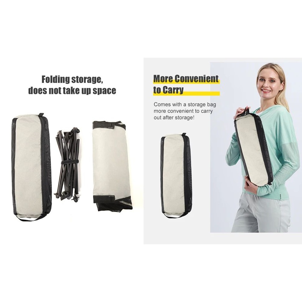 Westtune Portable Folding Camping Chair With Headrest Lightweight Outdoor Chair 10