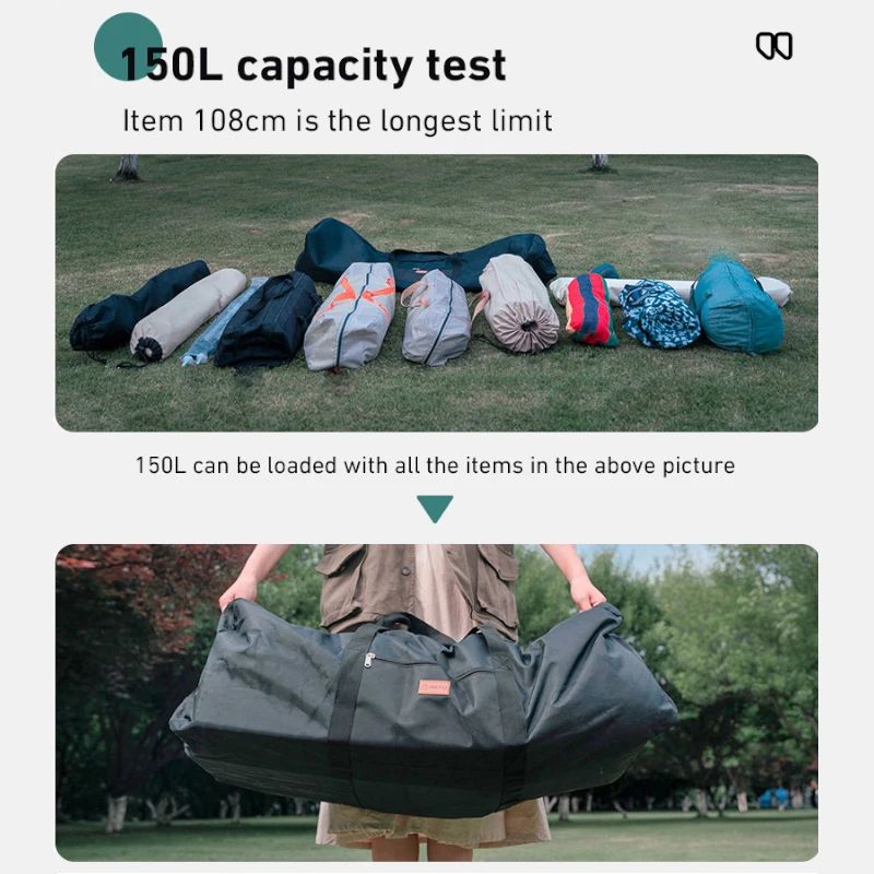 Westtune 100L Camping Tools Storage Bag Folding Large Capacity Travel Gear Organizer 4