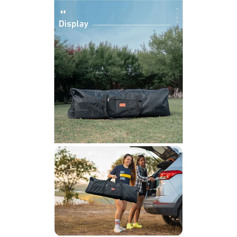 Westtune 100L Camping Tools Storage Bag Folding Large Capacity Travel Gear Organizer 8