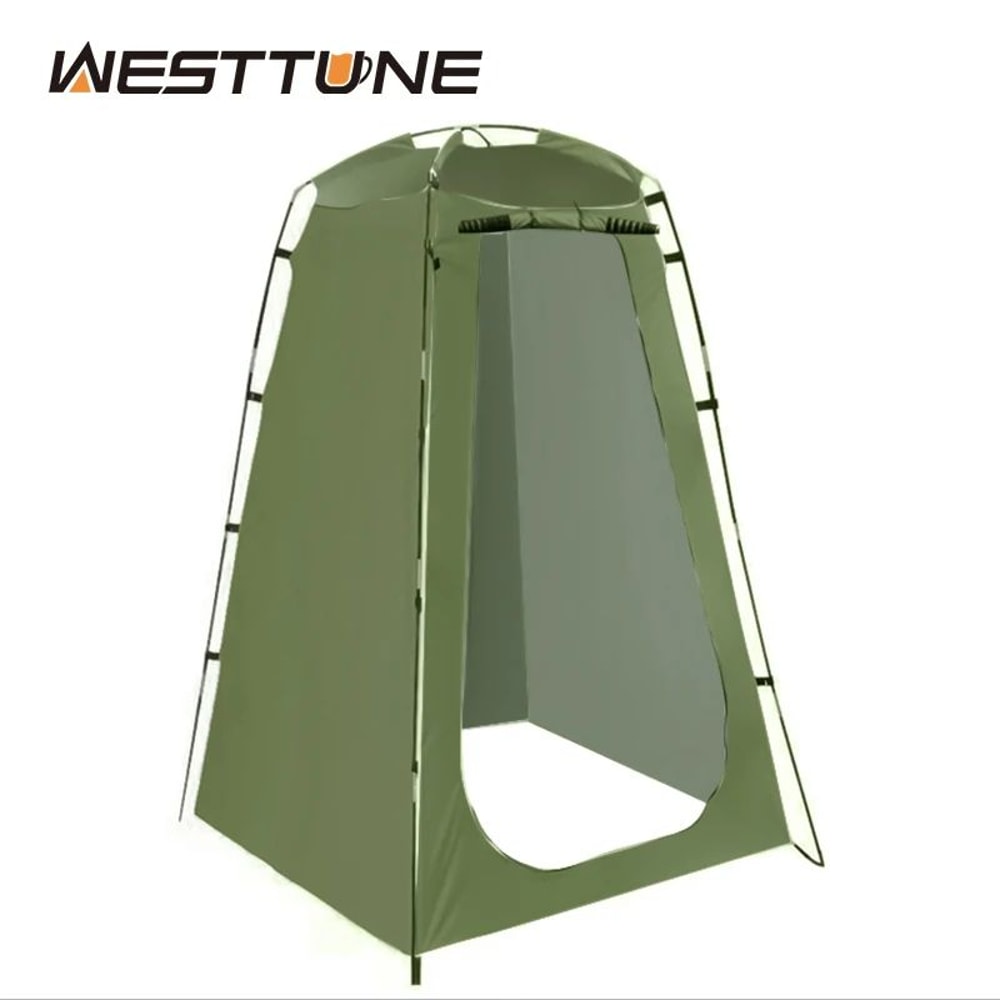 Westtune Portable Waterproof Privacy Shower Tent Outdoor Changing Shelter 0