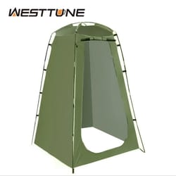 westtune portable waterproof privacy shower tent outdoor changing shelter