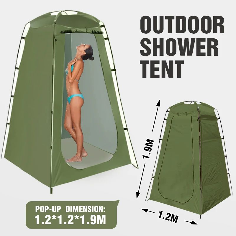 Westtune Portable Waterproof Privacy Shower Tent Outdoor Changing Shelter 1