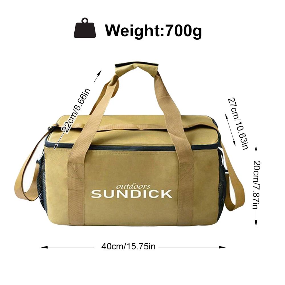 Large Capacity Portable Travel Tableware Bag For Camping And Picnics 2