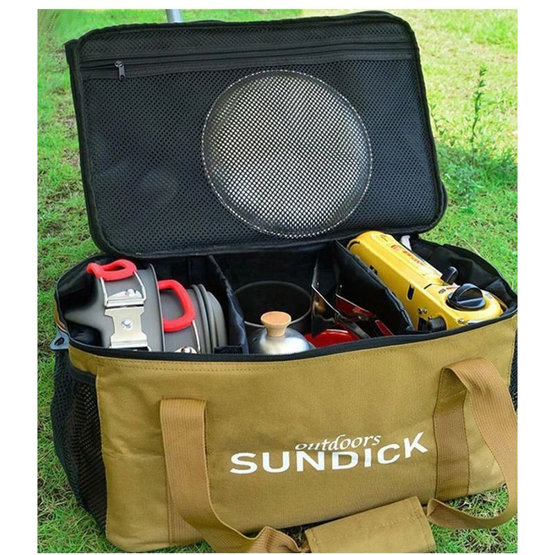 Large Capacity Portable Travel Tableware Bag For Camping And Picnics 11