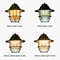 Portable Retro Camping Lantern Waterproof Dimmable Hanging Tent Light 3