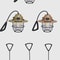 Portable Retro Camping Lantern Waterproof Dimmable Hanging Tent Light 12